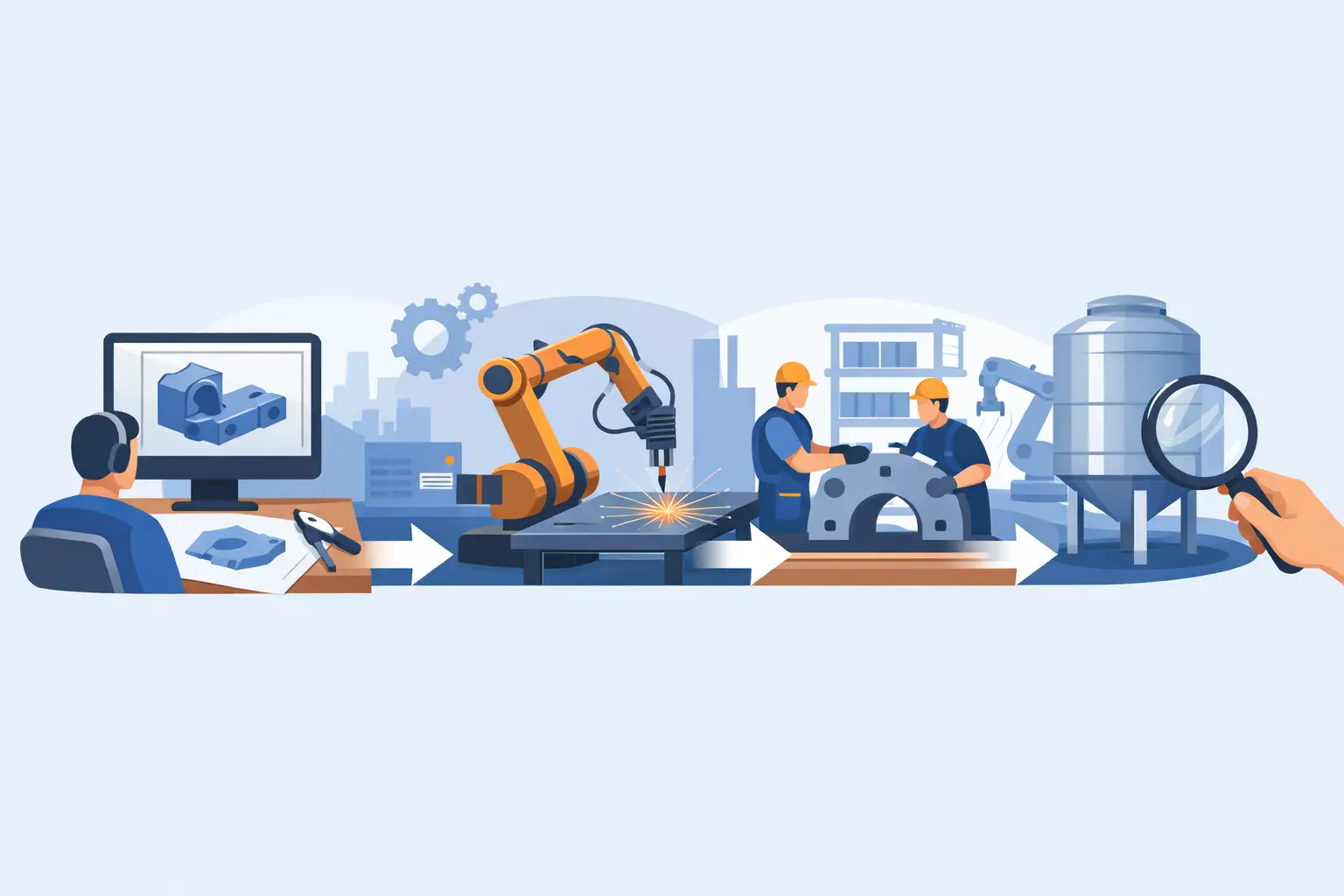 End to End Fabrication Workflow Explained - 3Distica Store